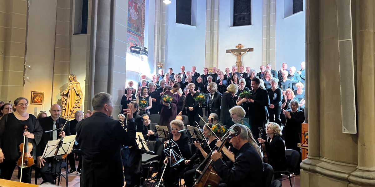 Gelungener Konzertabend am 23. September 2023 in der Kirche St. Josef